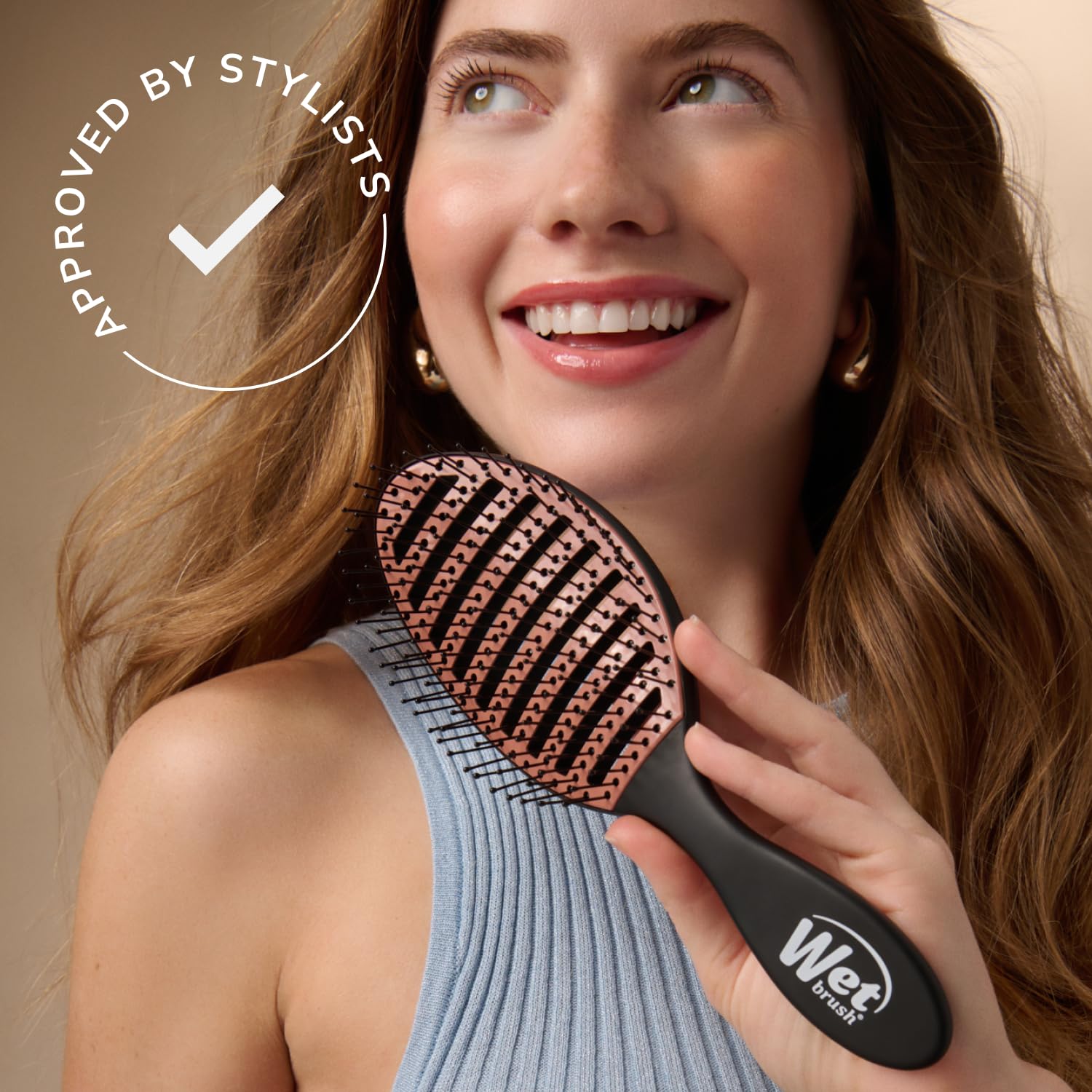 Wet Brush Ceramic Speed Dry, démêlage sans douleur pendant le blow-dry.