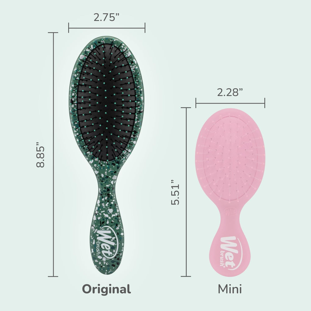 Wet Brush convient à tous types de cheveux: lisses, bouclés, épais.