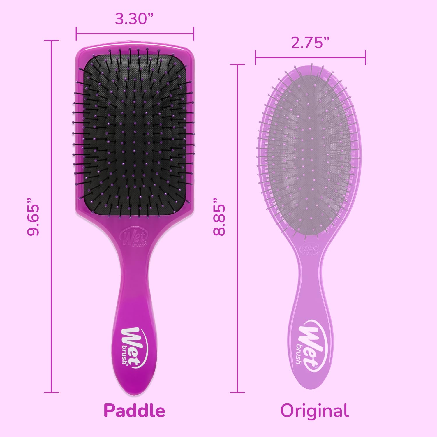 Wet Brush conception pour longue chevelure utile sur cheveux longs