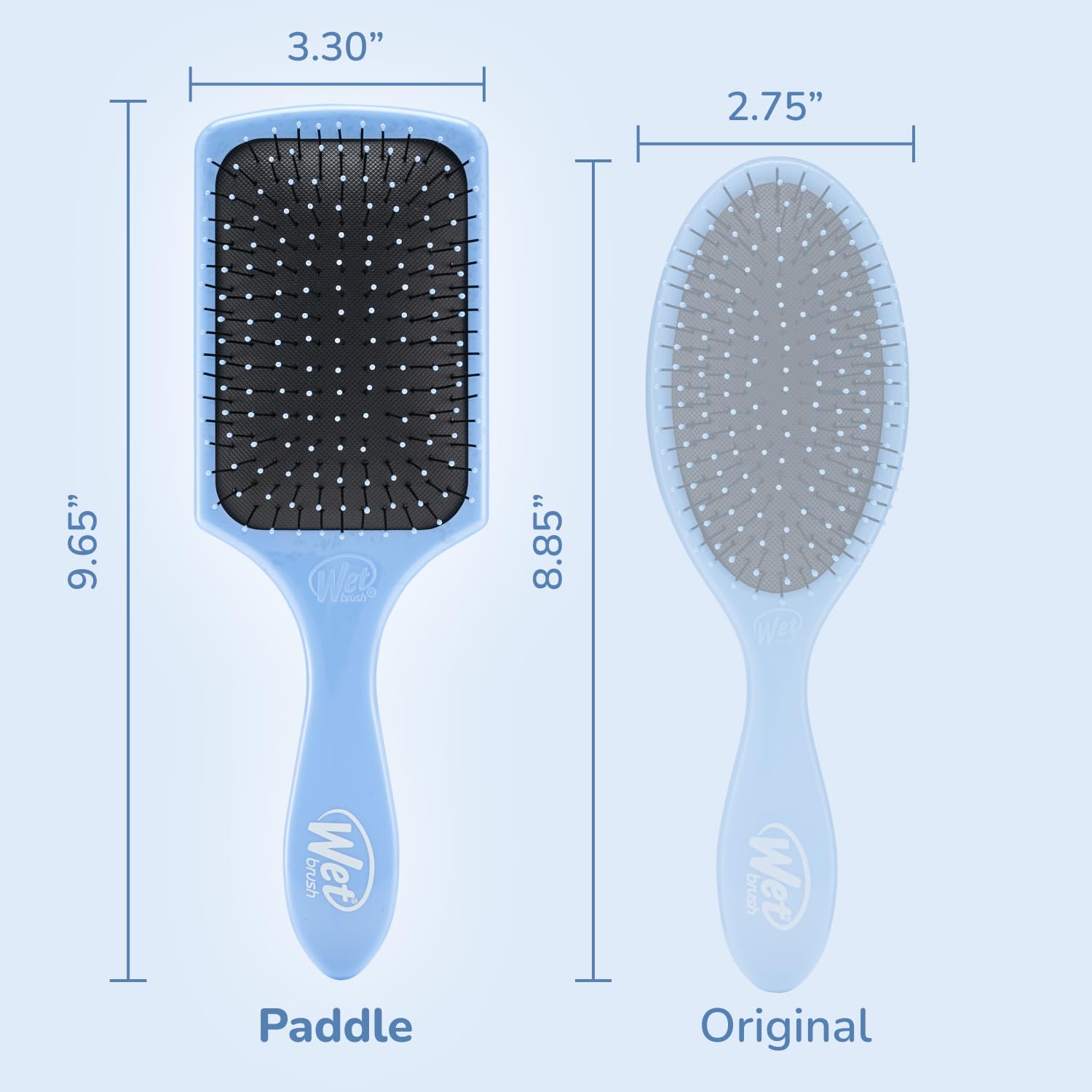 Wet Brush Confort d'utilisation – prise en main ergonomique au quotidien.