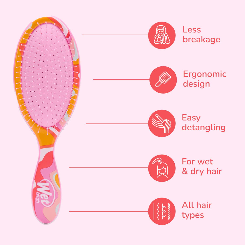 Wet Brush Démelage Cheveux Secs Douceur protégeant les pointes