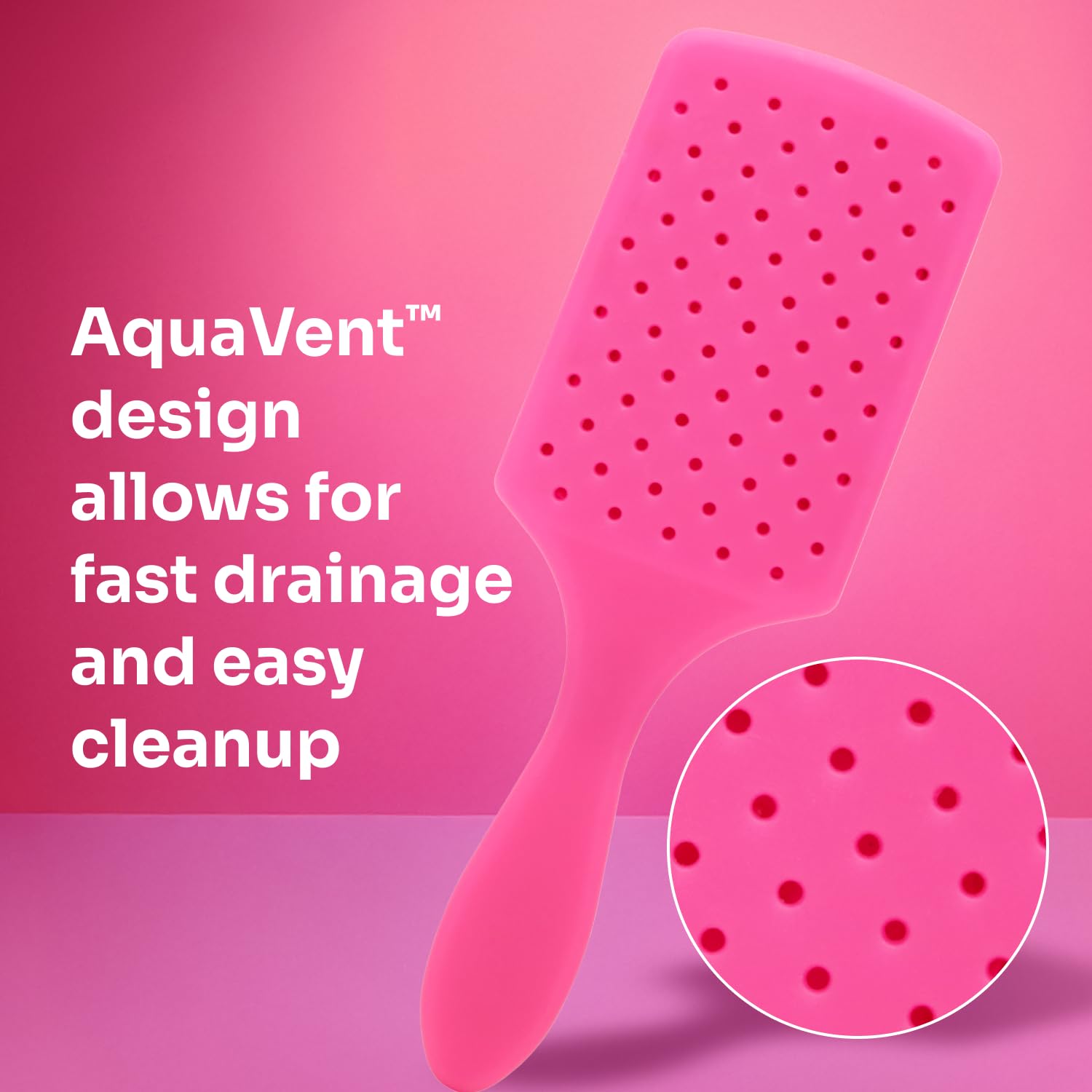 Wet Brush Design ergonomique – prise en main confortable.