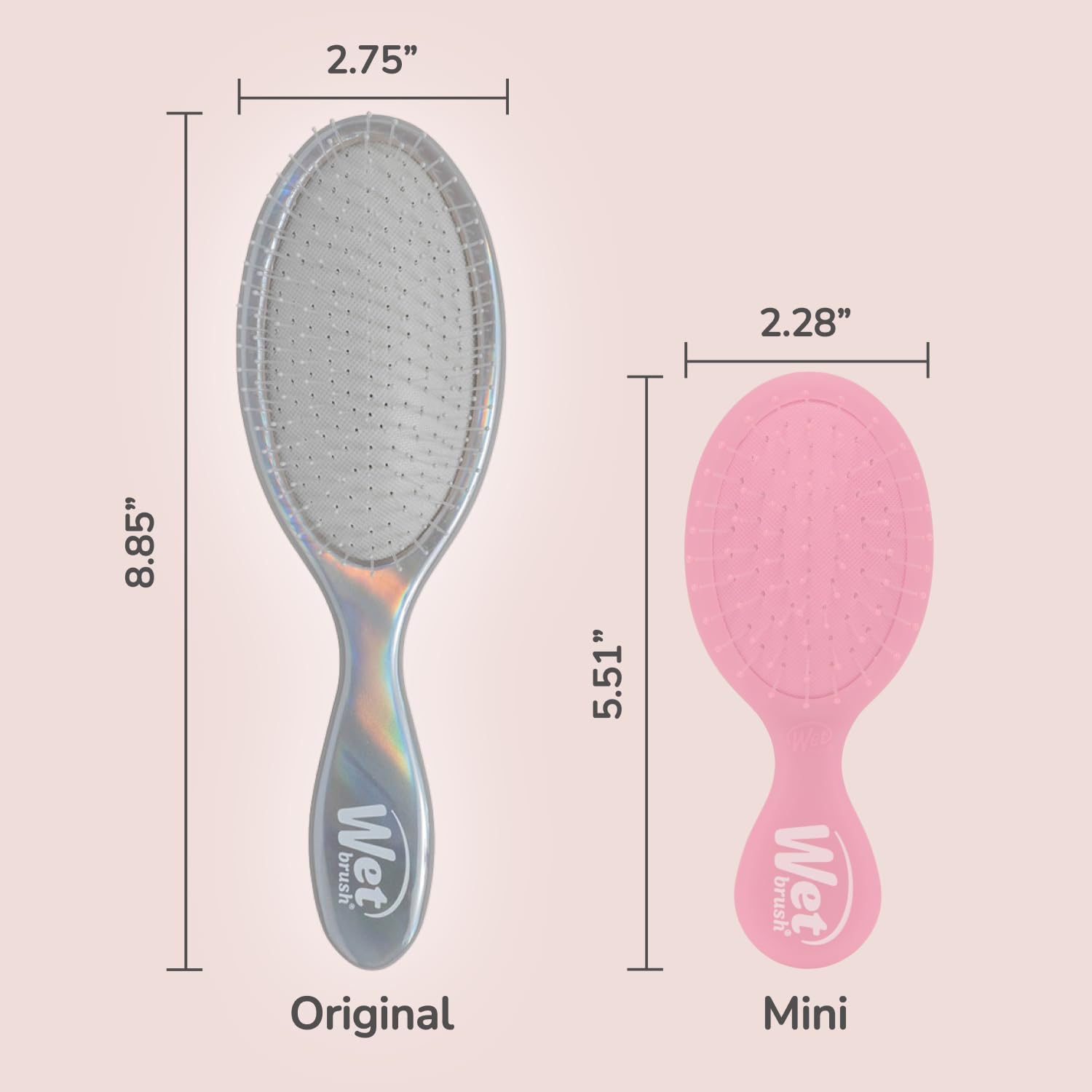  Edition limitée iridescente, Wet Brush apporte une touche glamour à votre routine.
