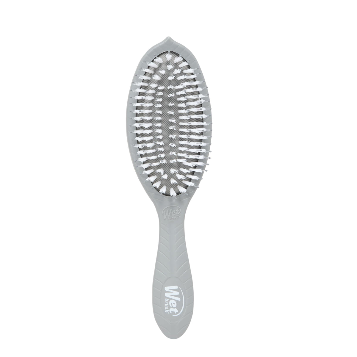 Brosse Wet Brush Go Green Charbon sur emballage, démontrant ses bénéfices démêlants.