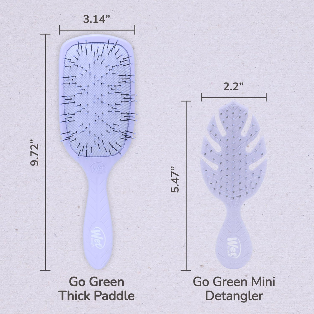 Wet Brush Go Green utilisation quotidienne sur cheveux humides