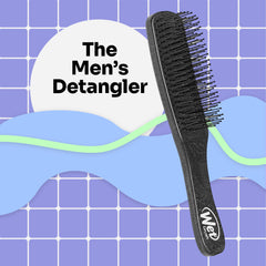 Wet Brush noir – outil pratique pour barbe et cheveux texturés au quotidien.
