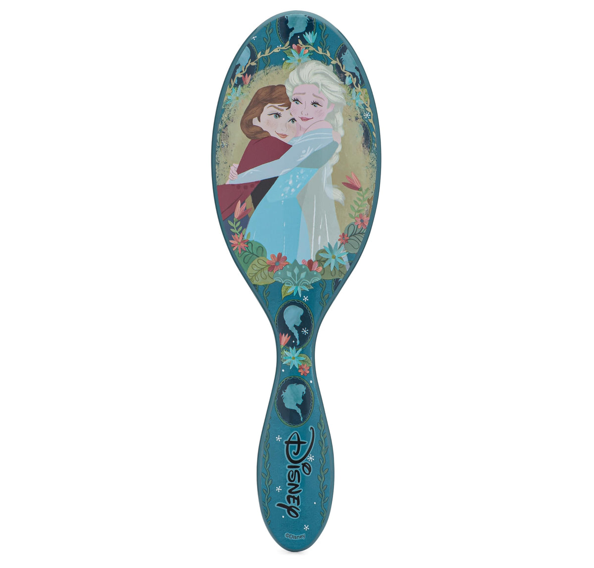 Wet Brush Original Detangler Anna & Elsa, brosse démêlage en douceur sur cheveux mouillés.