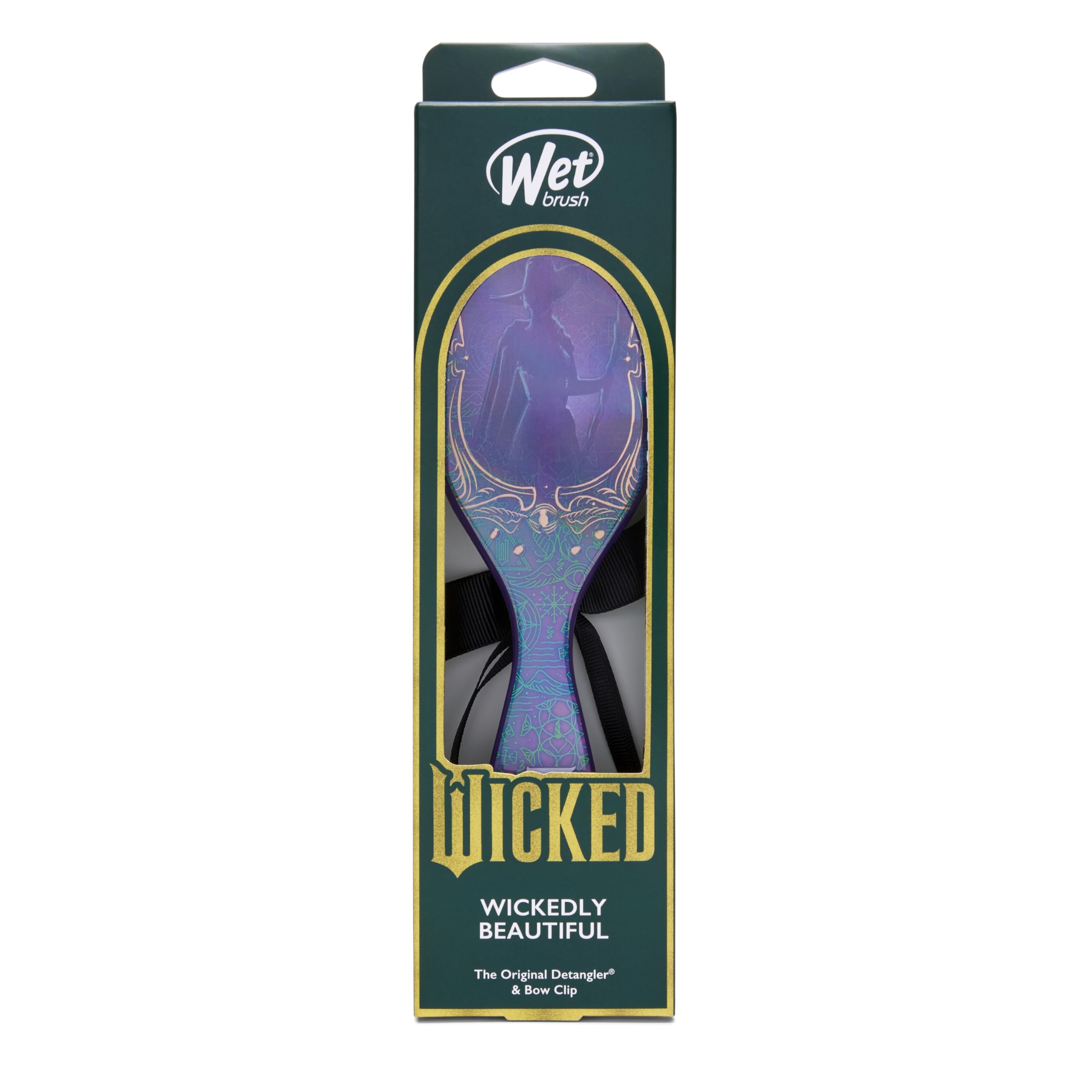 Kit Wet Brush Elphaba: brosse et noeud pour un rituel démêlage optimisé.