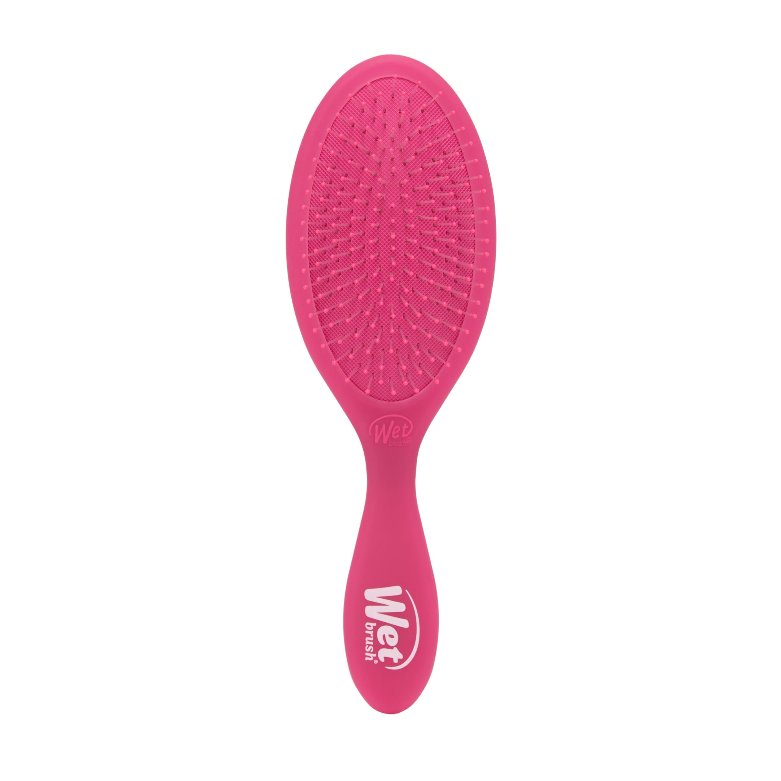 Wet Brush Original Detangler Rose Frost, poignee ergonomique pour démêler en douceur