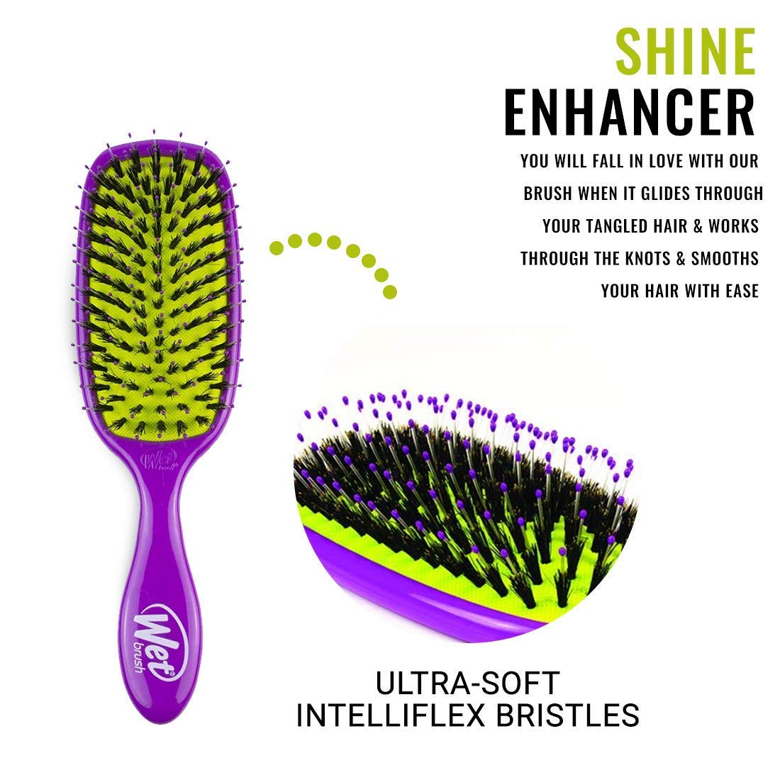 Wet Brush prise en main confortable pour un brossage fluide.