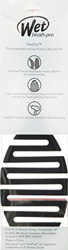 Wet Brush Pro Flex Dry design ventilé ouvert favorisant le séchage rapide