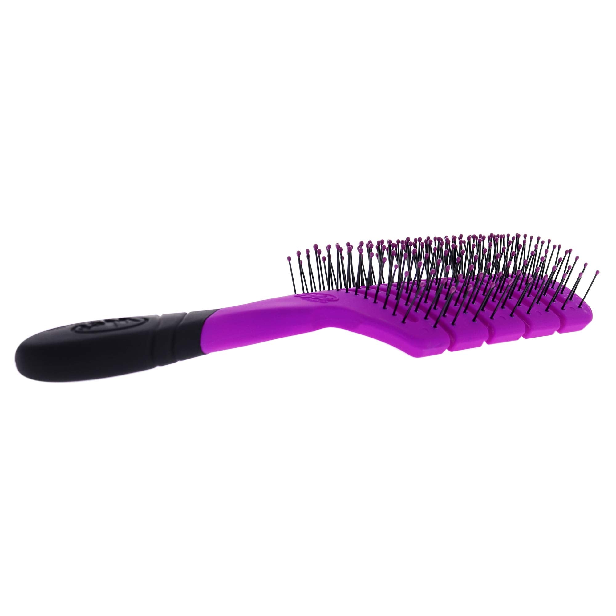 Wet Brush Pro Flex Dry Paddle Purple – poignée ergonomique et prise antidérapante.