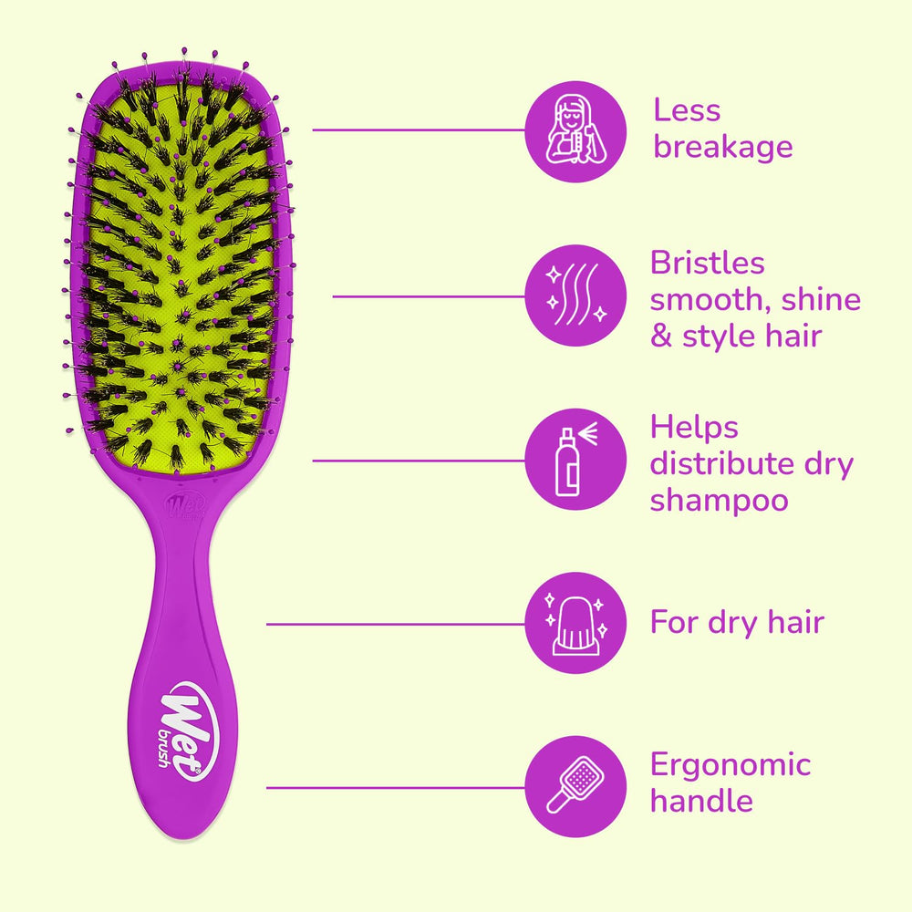 Wet Brush Shine Enhancer : adaptée à tous les types de cheveux.