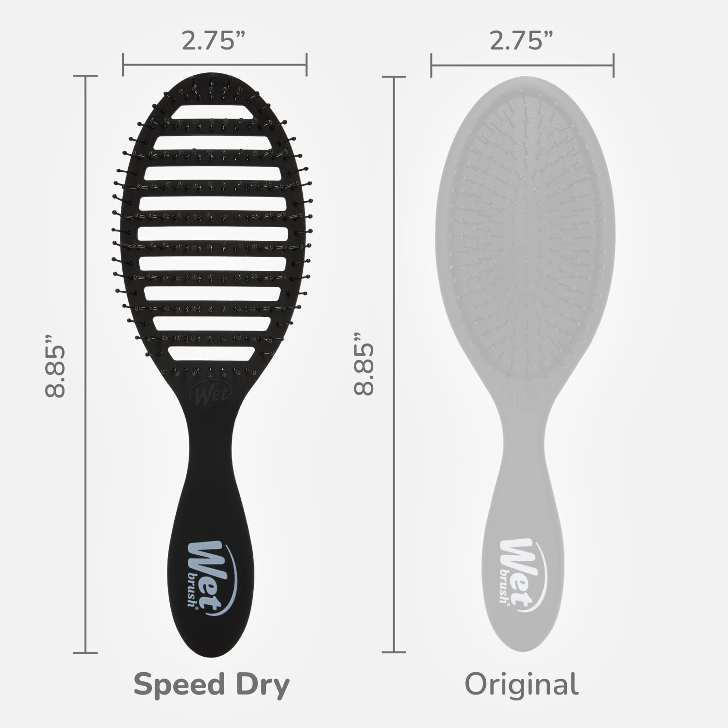 Wet Brush Speed Dry : démêlage doux sans accroches pendant le brushing.