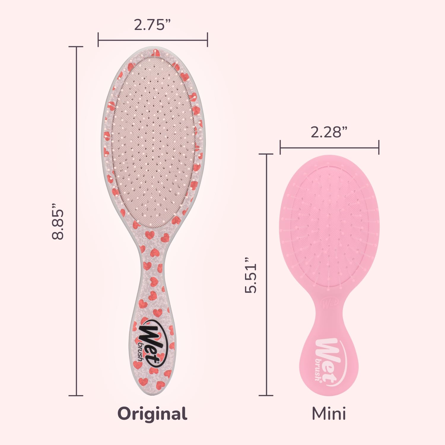 Wet Brush: usage sur cheveux mouillés ou secs sans tirailement