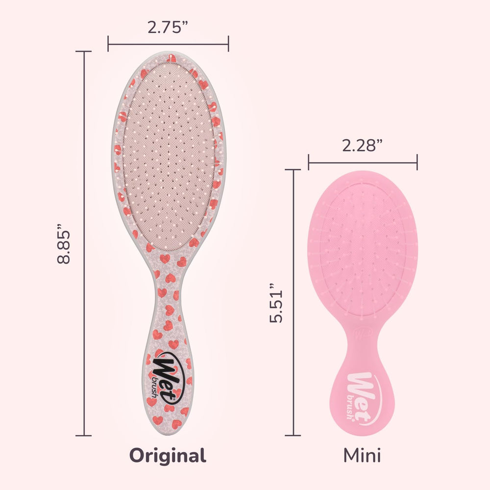 Wet Brush: usage sur cheveux mouillés ou secs sans tirailement