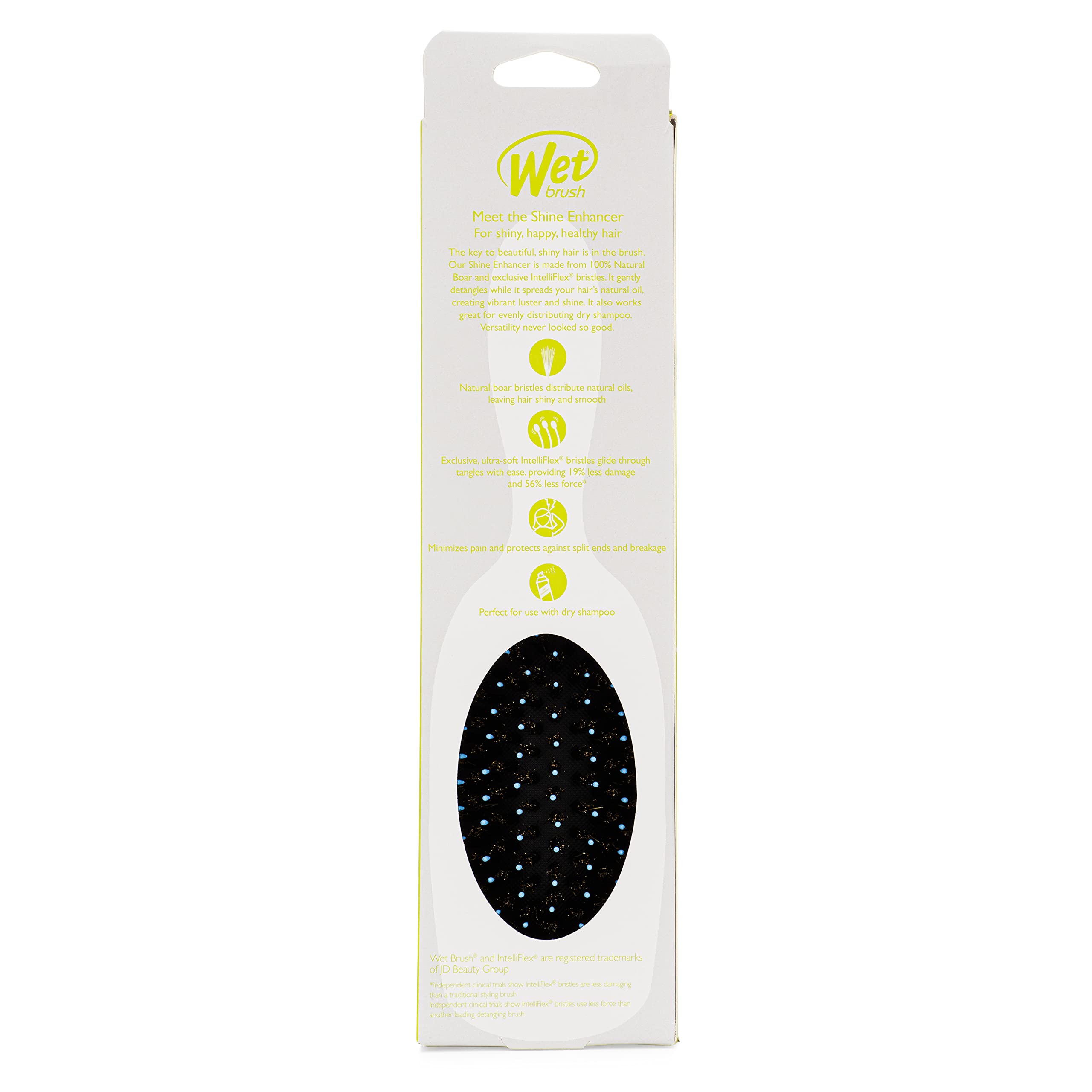 Wet Brush utilisation quotidienne pour cheveux lisses et soignés.