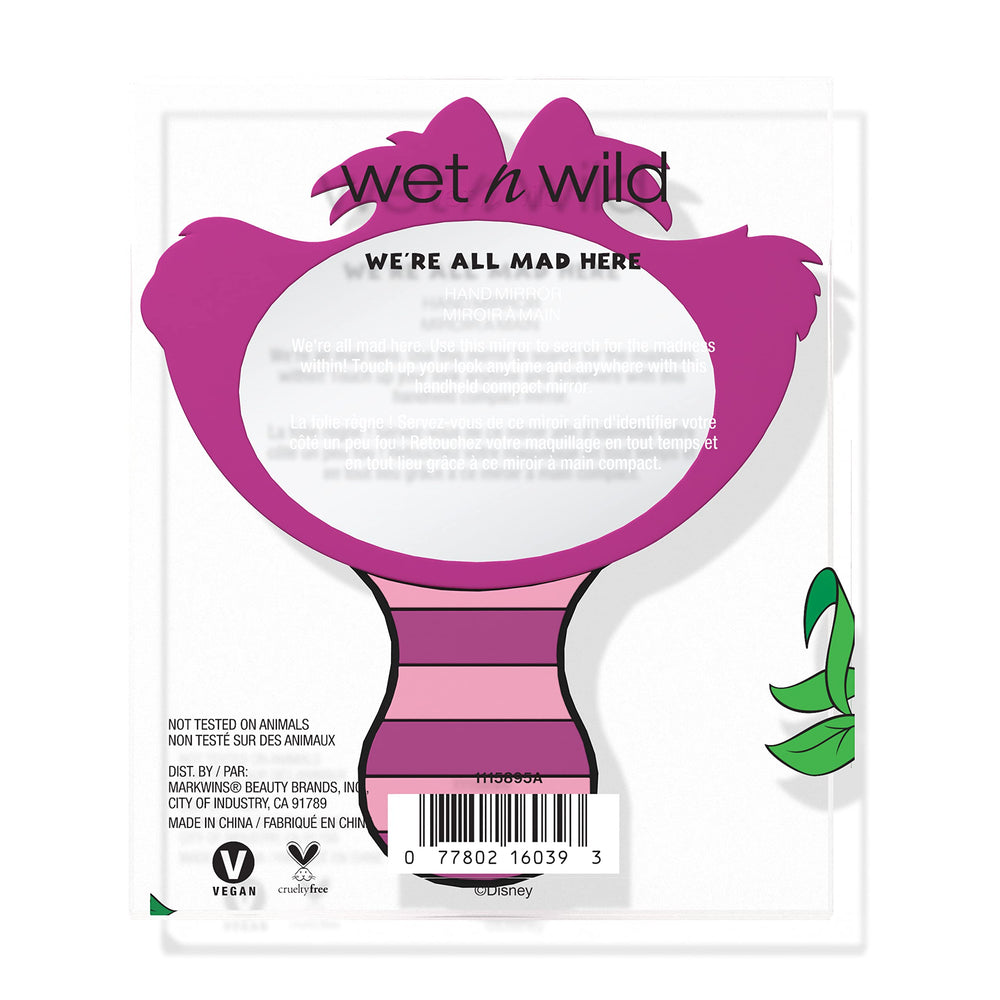 Miroir Wet n Wild Alice dans le monde, format compact et portable pour retouches rapides