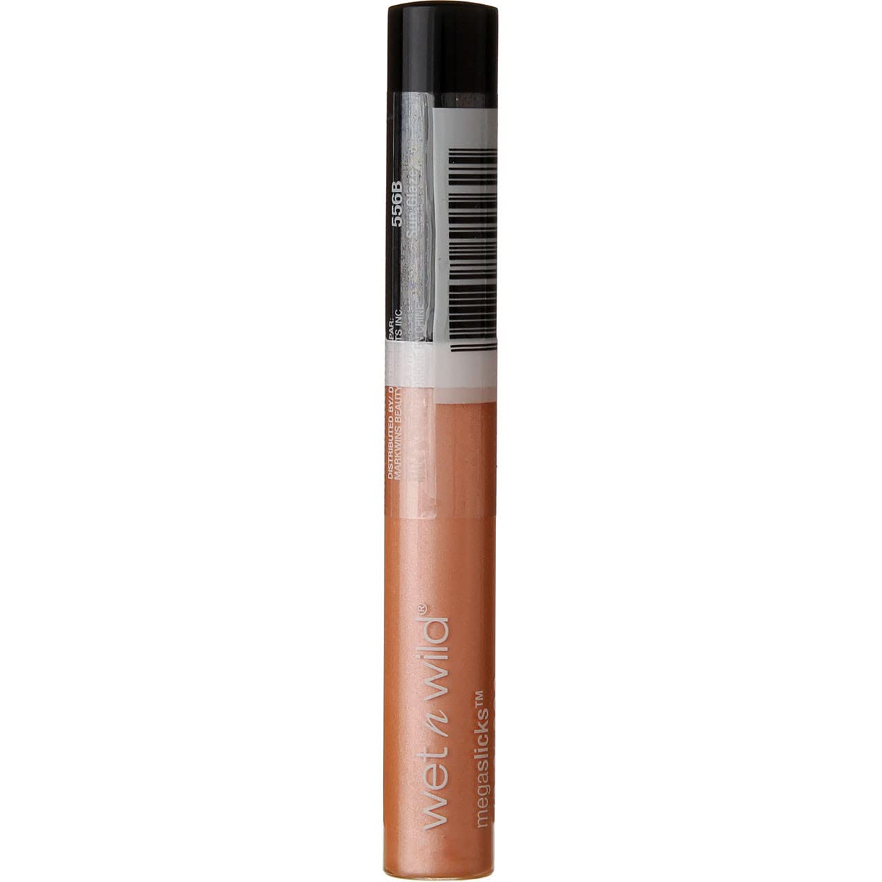 Close-up of Wet n Wild MegaSlicks Sun Glaze showing ultra-glossy shine and smooth texture