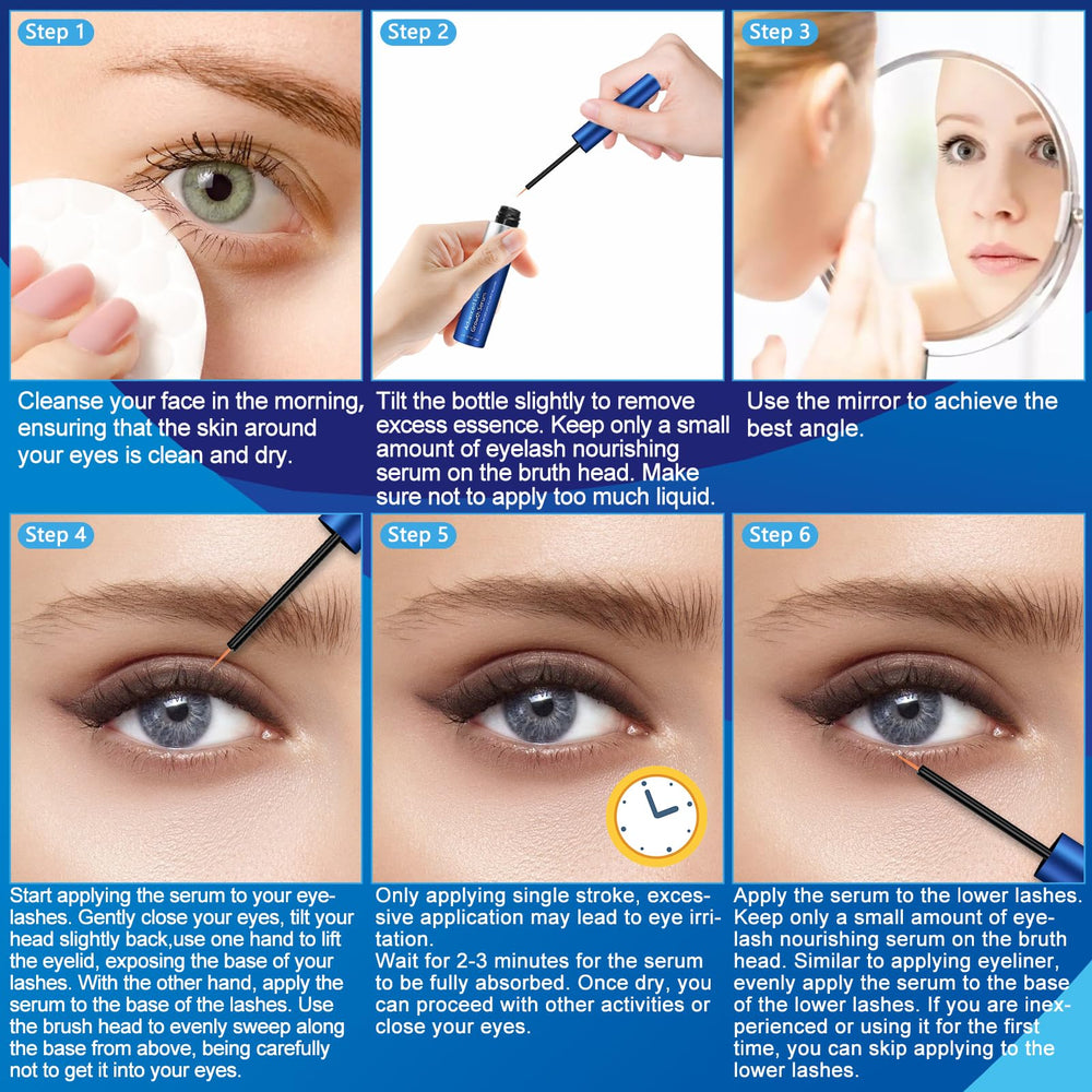 Brosse précise WeWell facilite l’application du sérum sur les cils.