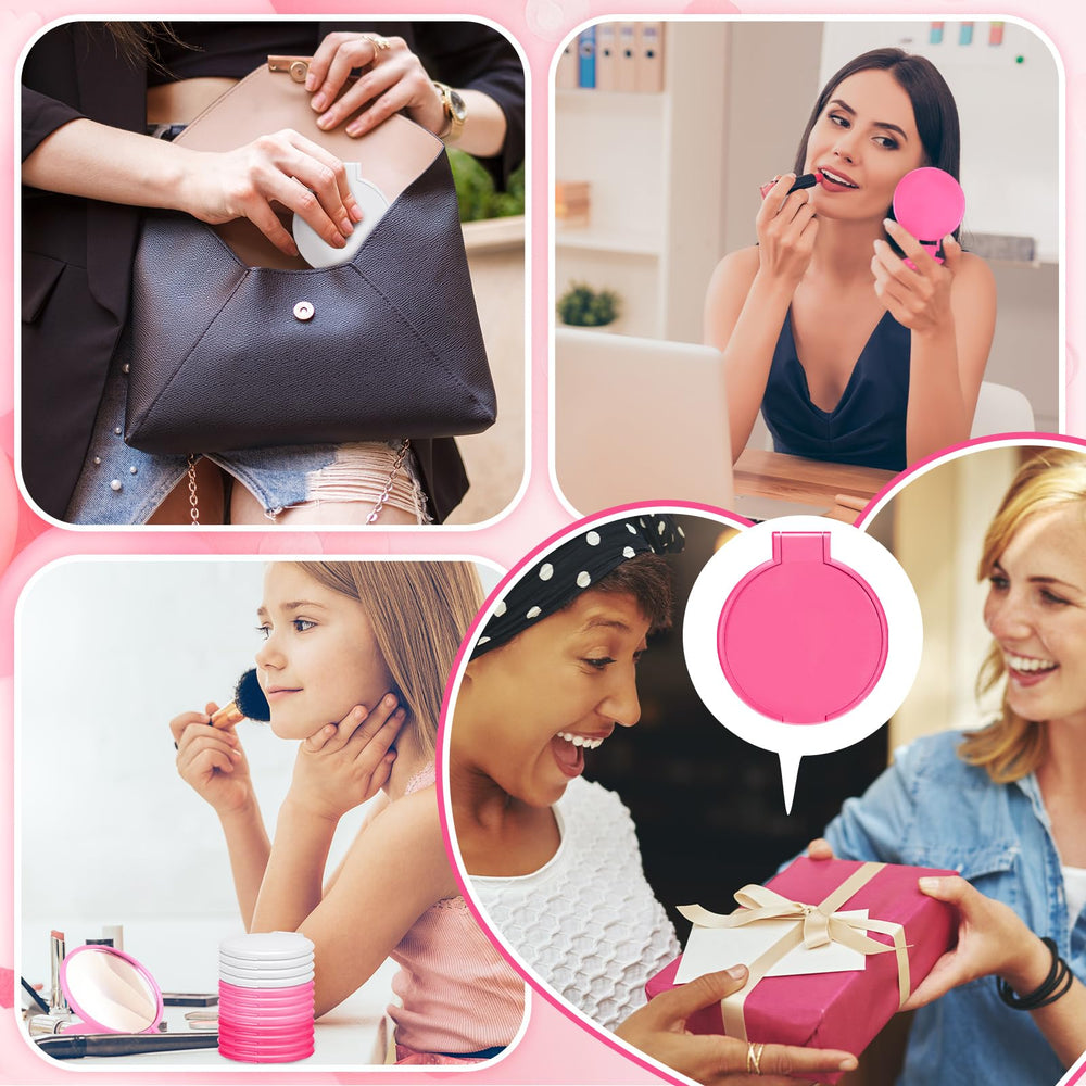 Miroir Weysat portable, léger et facile à glisser dans le sac.