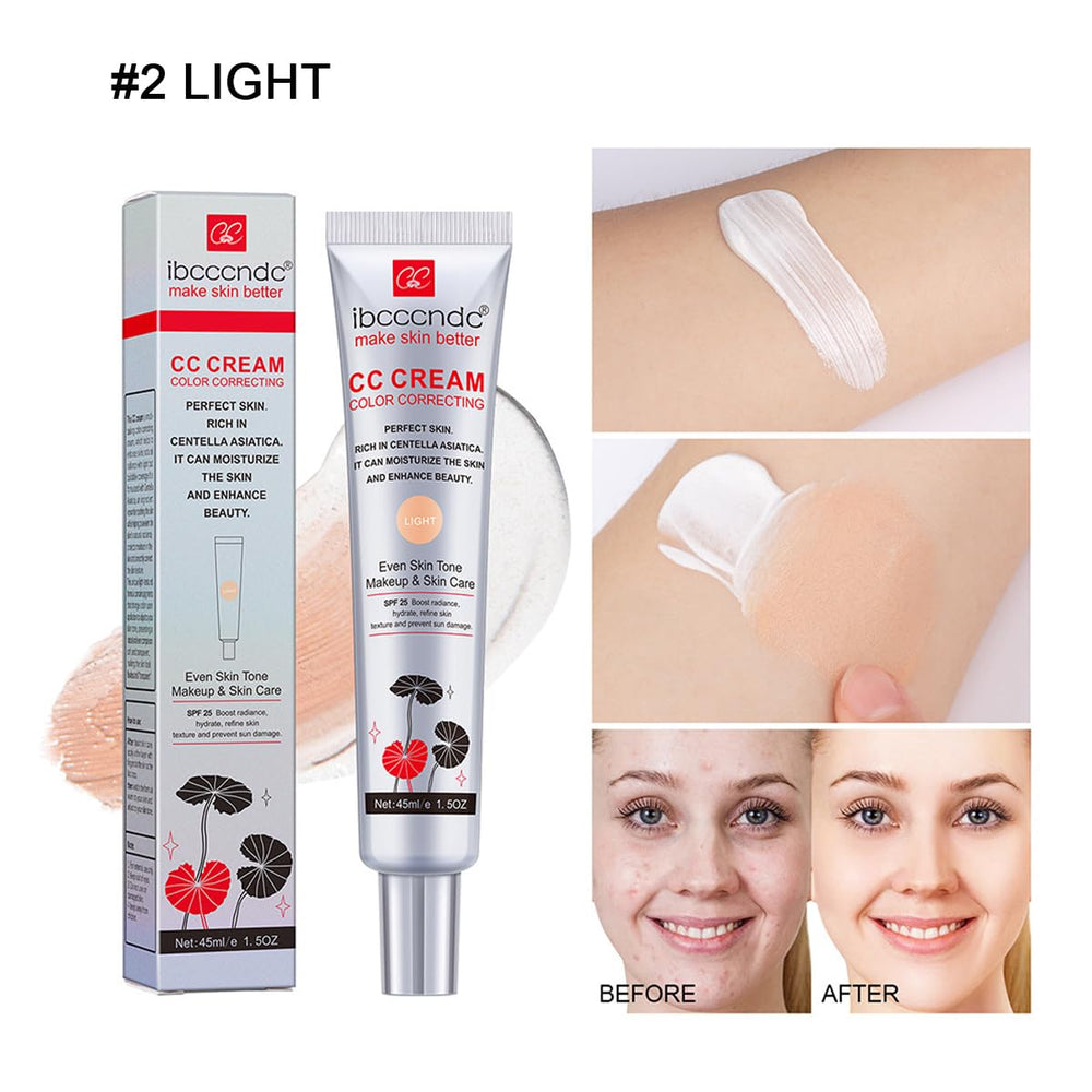 WFWJ CC Creme teinte couvrante SPF25 offre protection
