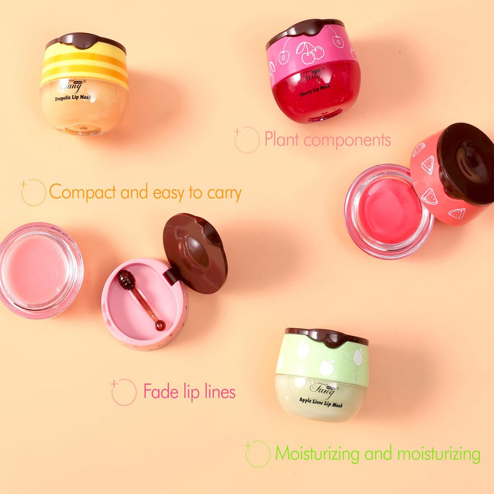 Pot miel compact WFWJ: accessoire pratique pour soin rapide des lèvres