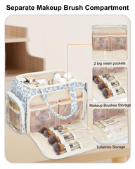 Emplacement séparé pour pinceaux sur la trousse WGEAR, rangement pratique