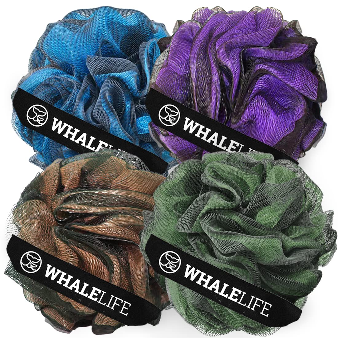WhaleLife loofah avec finition mat moderne, esthétique élégante et propre