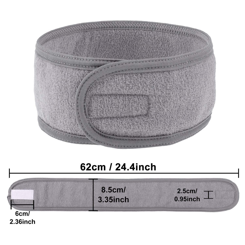 Bandeau Whaline-maquillage-visage-gris confortable et extensible