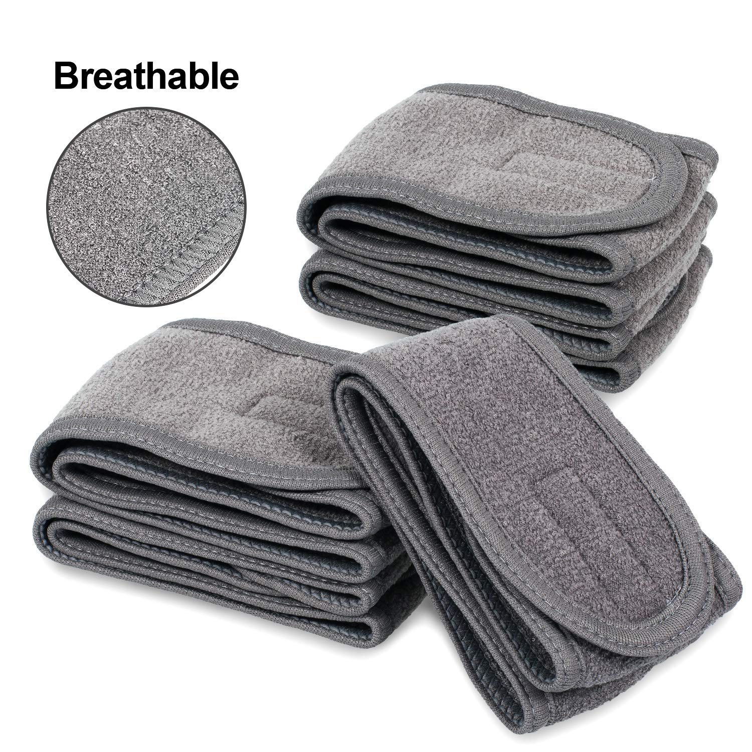 Bandeau Whaline-sport-eponge-gris pratique pendant l’exercice