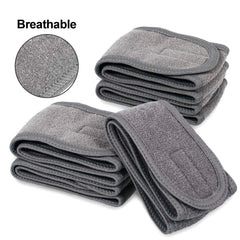 Bandeau Whaline-sport-eponge-gris pratique pendant l’exercice