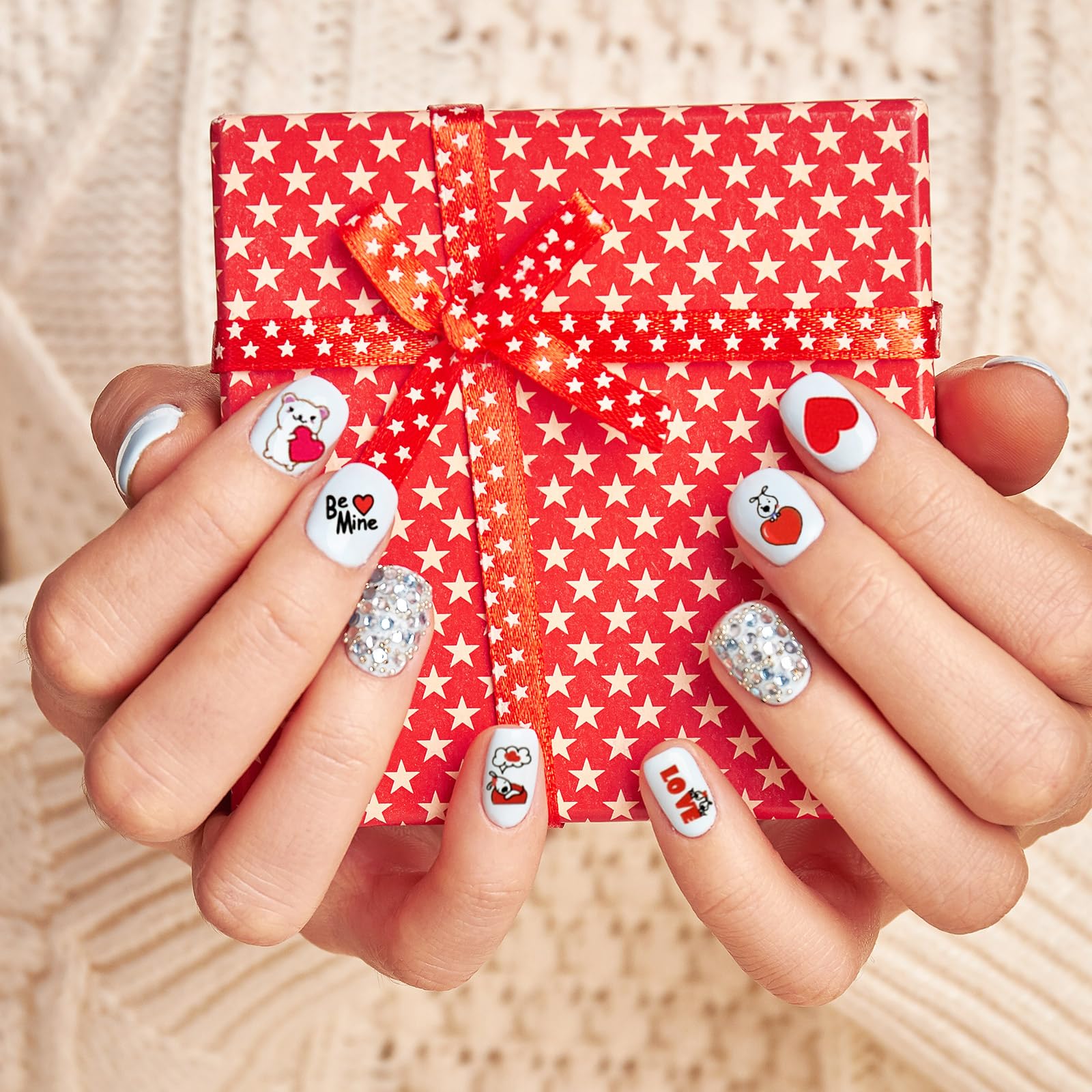 Whaline ensemble 18 feuilles – ensemble complet pour assortir vos ongles