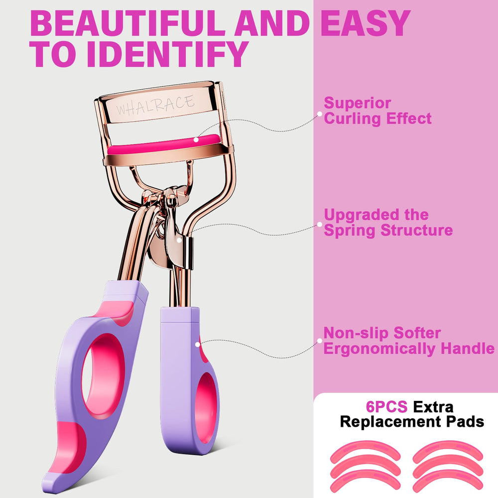 Whalrace pince-cils poignee bicolore ergonome pour un contrôle précis