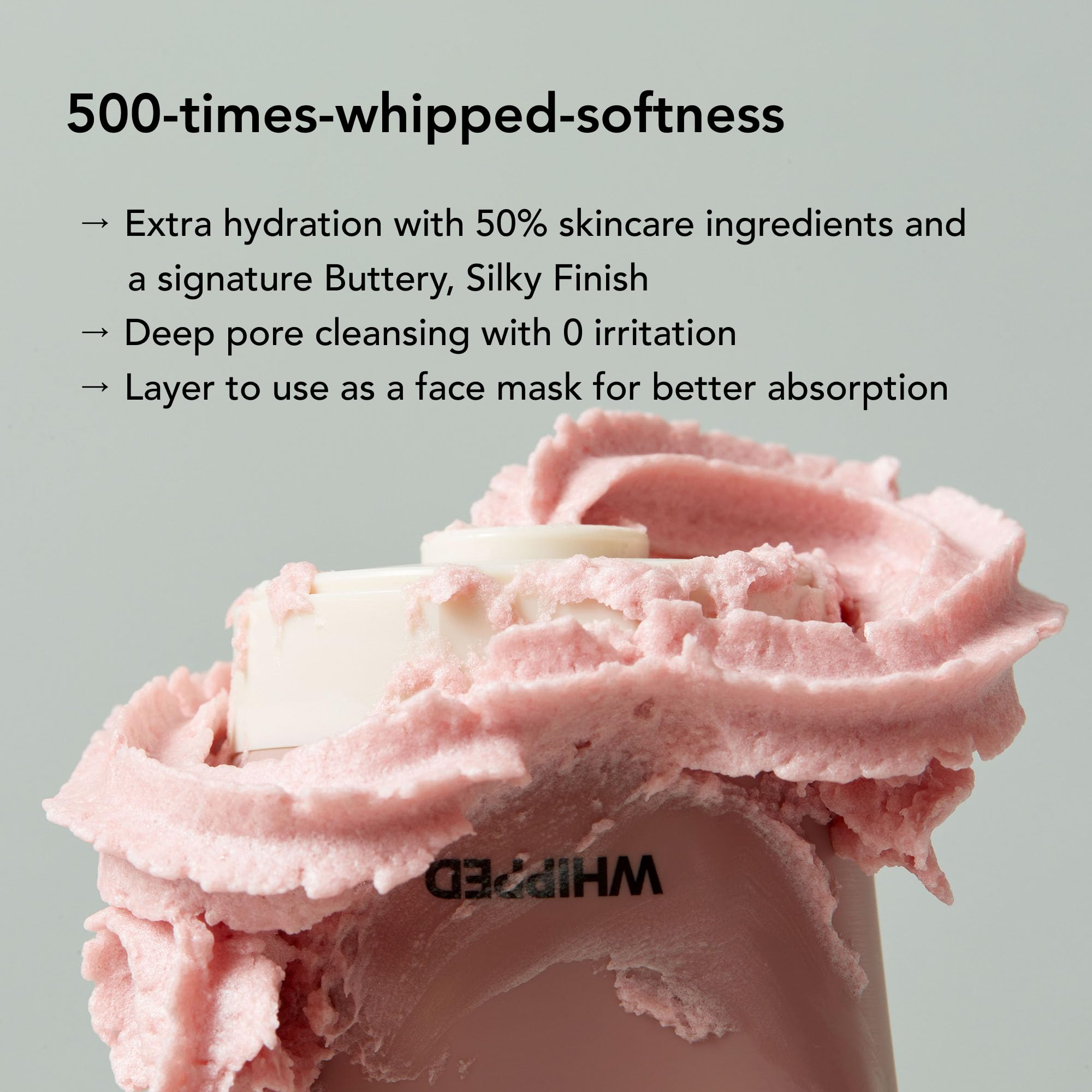 Whipped Semo Face Wash – ceramide et hydratation pour renforcer la barrière