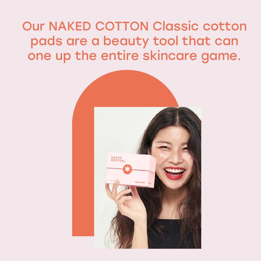 White Rabbit disques coton doux, parfaits pour démaquillage précis.