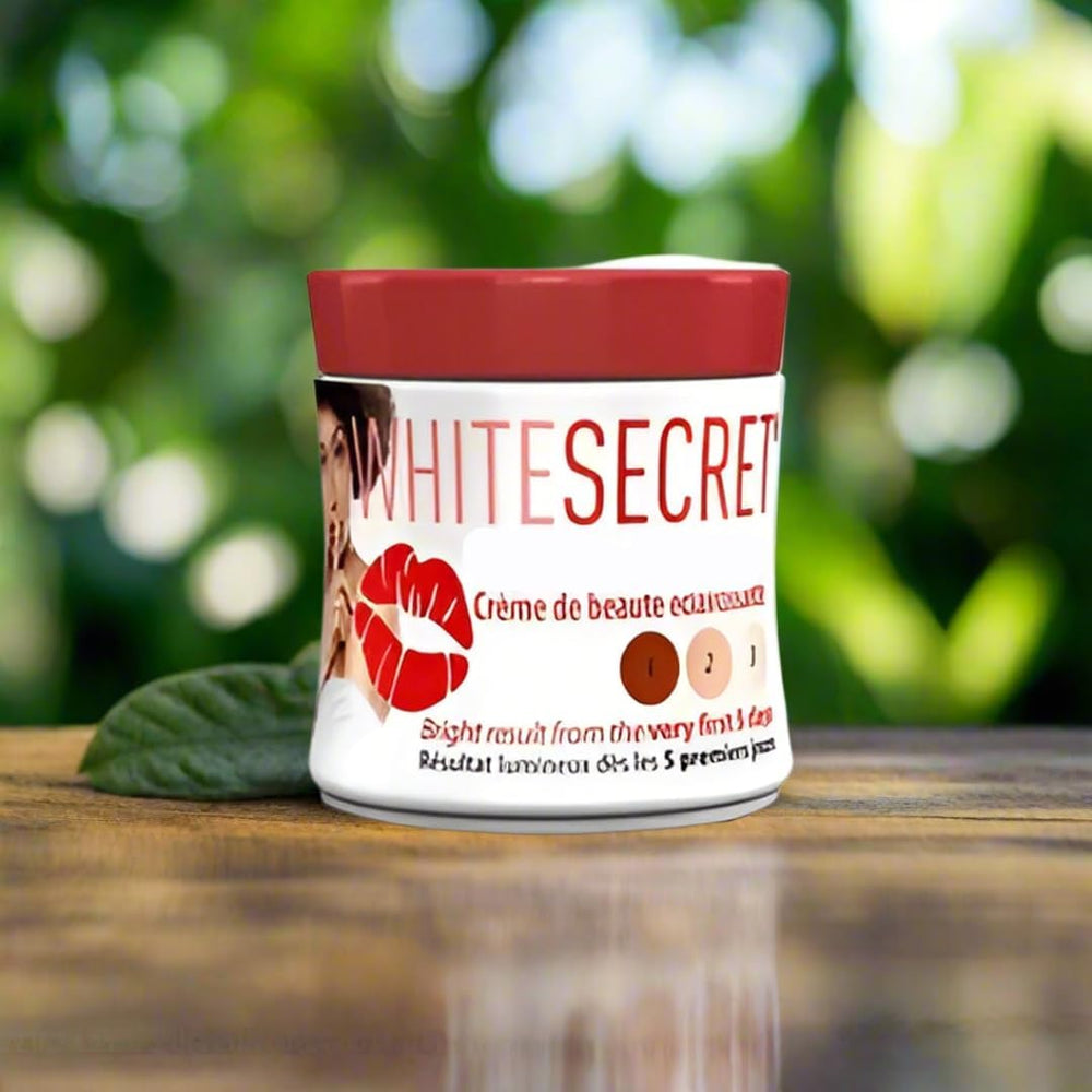 White Secret hydratation quotidienne pour peau plus uniforme et lumineuse.