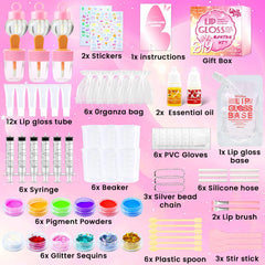 Base gloss transparente WhizToys, texture fluide et brillance légère