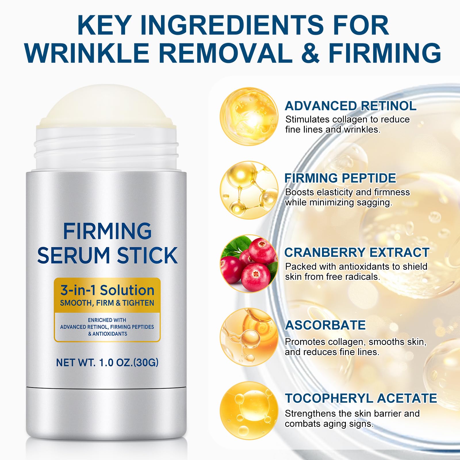 WHLH & WELL-BEING sérum-stick texture-peau – améliore la texture et l’éclat du teint.