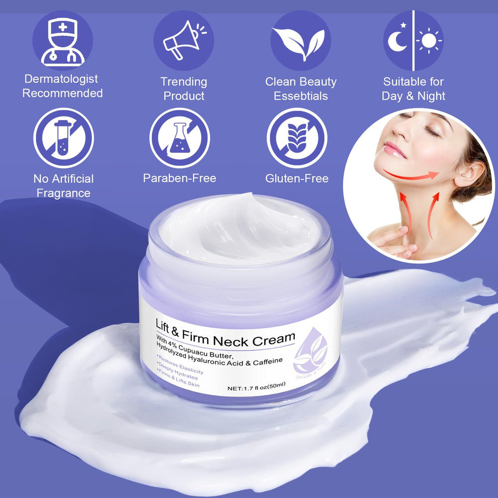 Rituel matin et soir avec la crème du cou WHLH & WELL-BEING