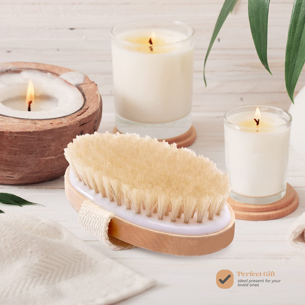 Wholesome Beauty Brosse corps bois – rituel de soin revitalisant
