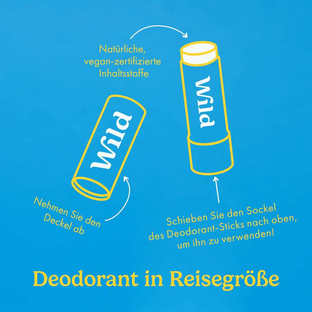 Wild déodorant sans aluminium, protection fiable sans compromis