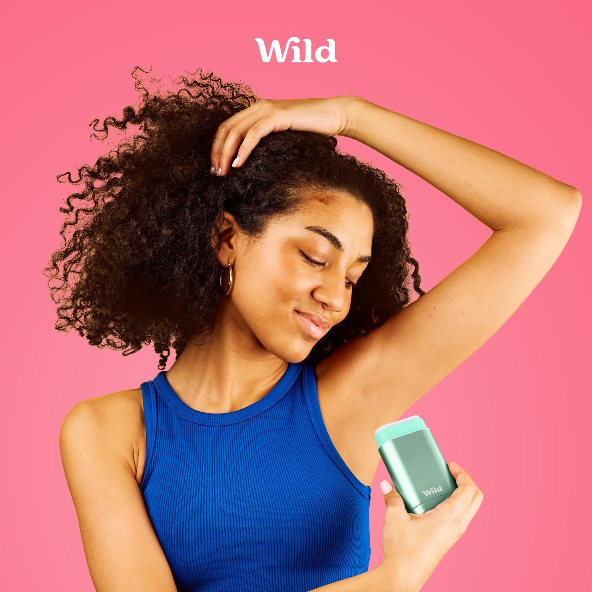 Engagement éco-responsable Wild: étui réutilisable et recharge sans plastique.