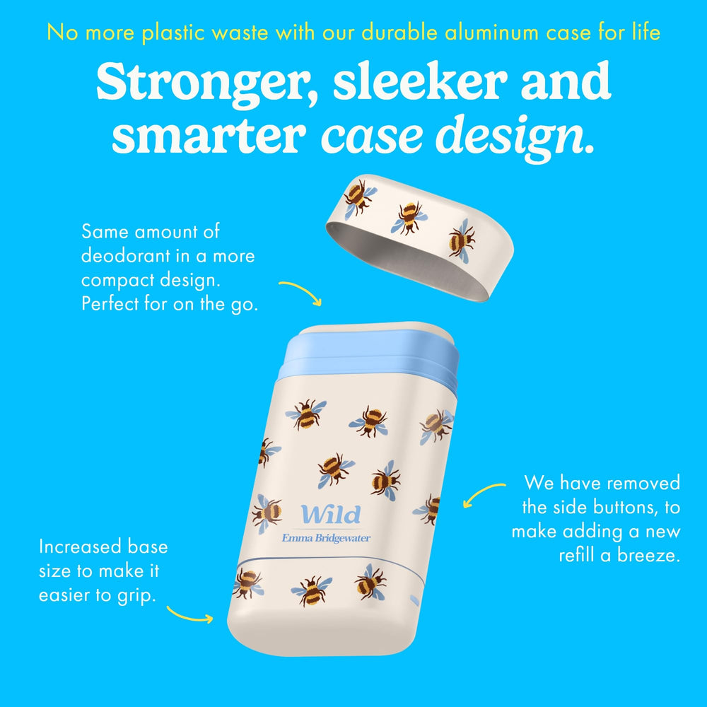 Wild Monty: formule sans aluminium, adaptée aux peaux sensibles.