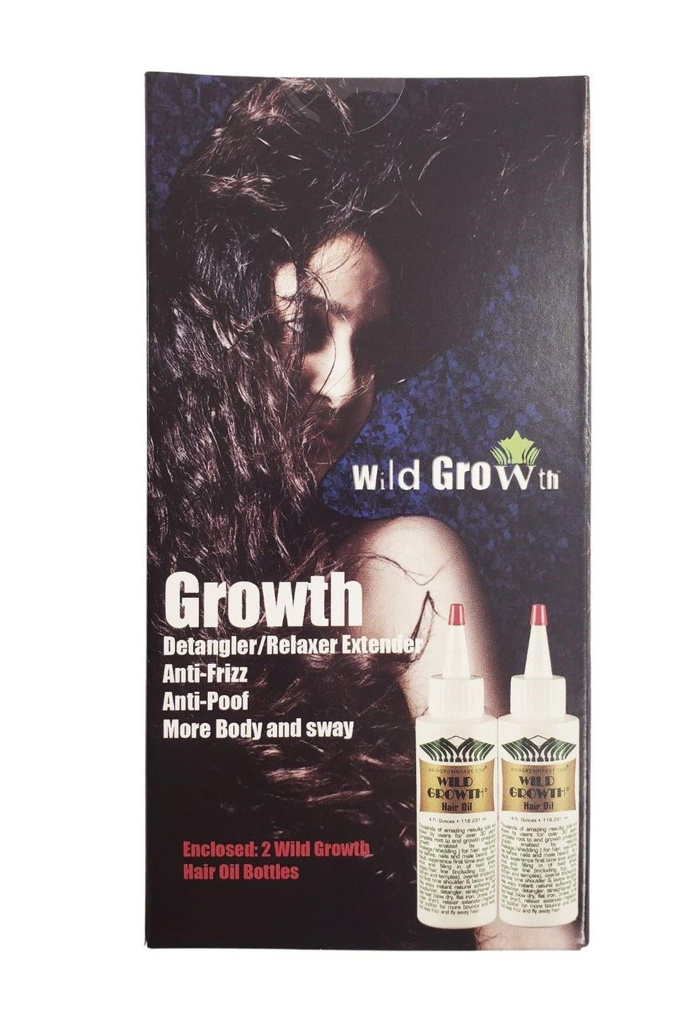 Wild Growth huile cheveux, brillance naturelle et soin léger