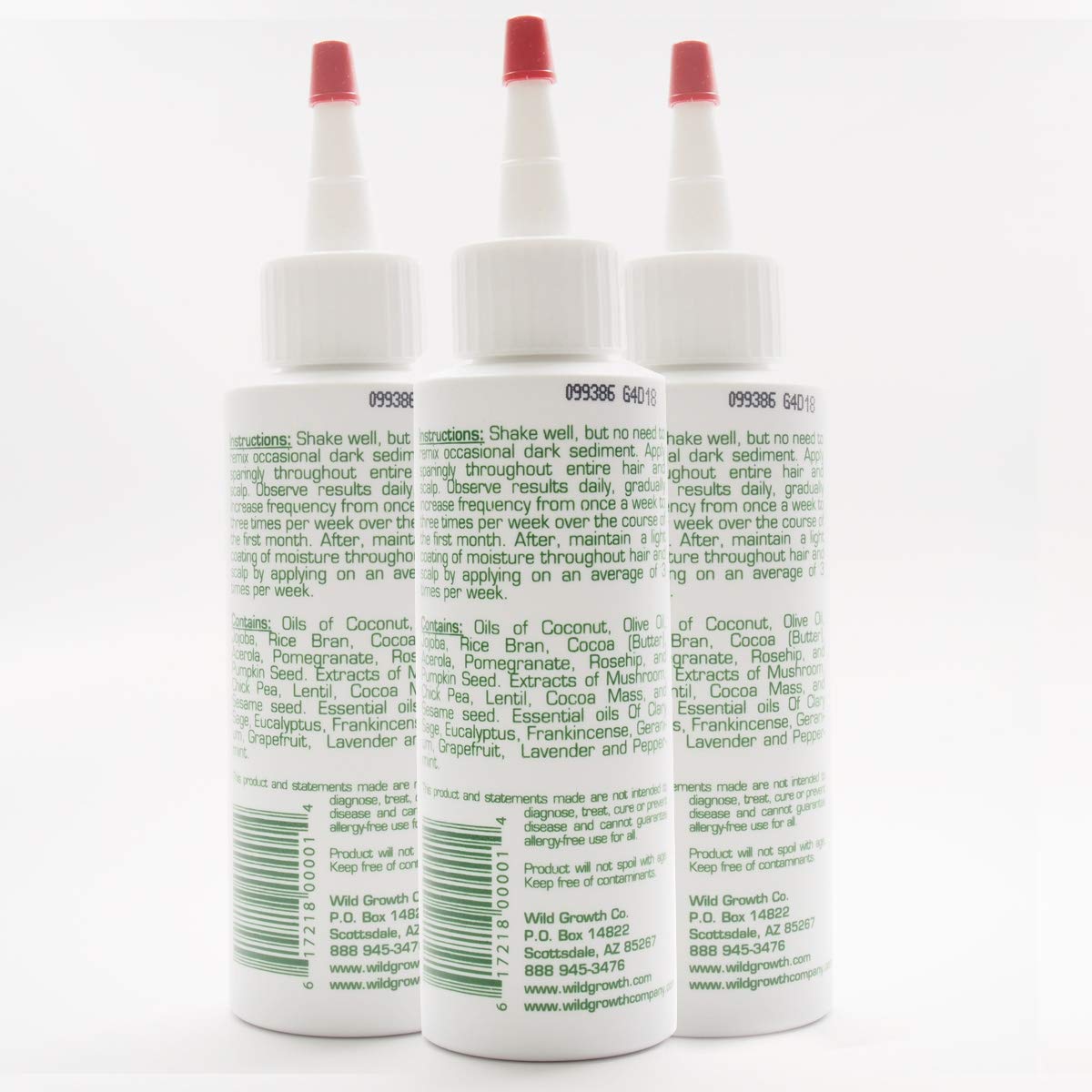 Wild Growth huile cheveux gouttes-application, pratique pour démêler et nourrir les longueurs