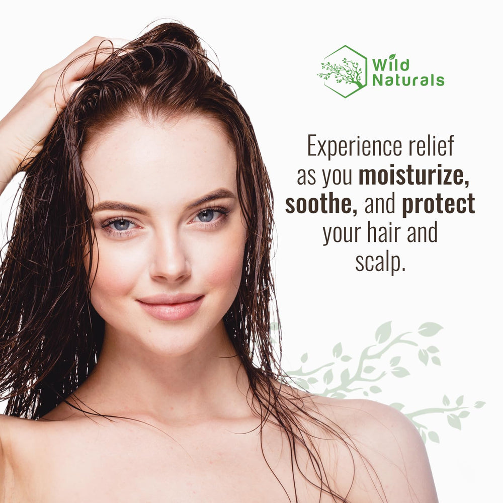 Wild Naturals Aloe Vera – base concentrée qui nourrit le cuir chevelu.
