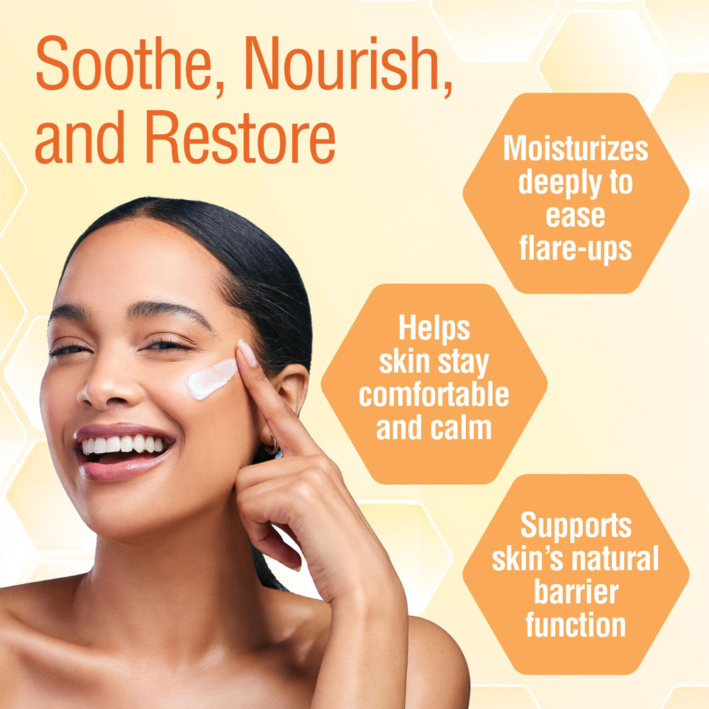 Texture crémeuse et légère du Wild Naturals Manuka Honey Moisturizer.