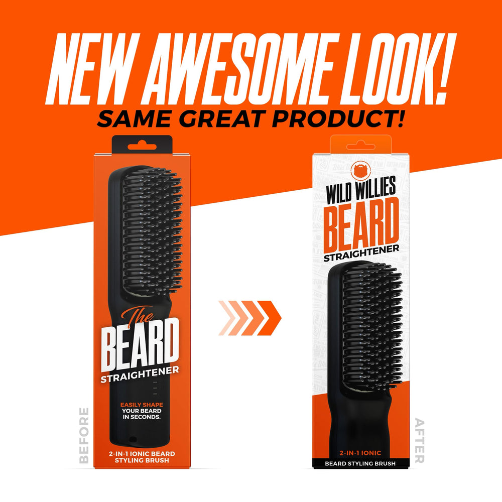 Wild Willies barbe lisse et brillante – fini net sans effort