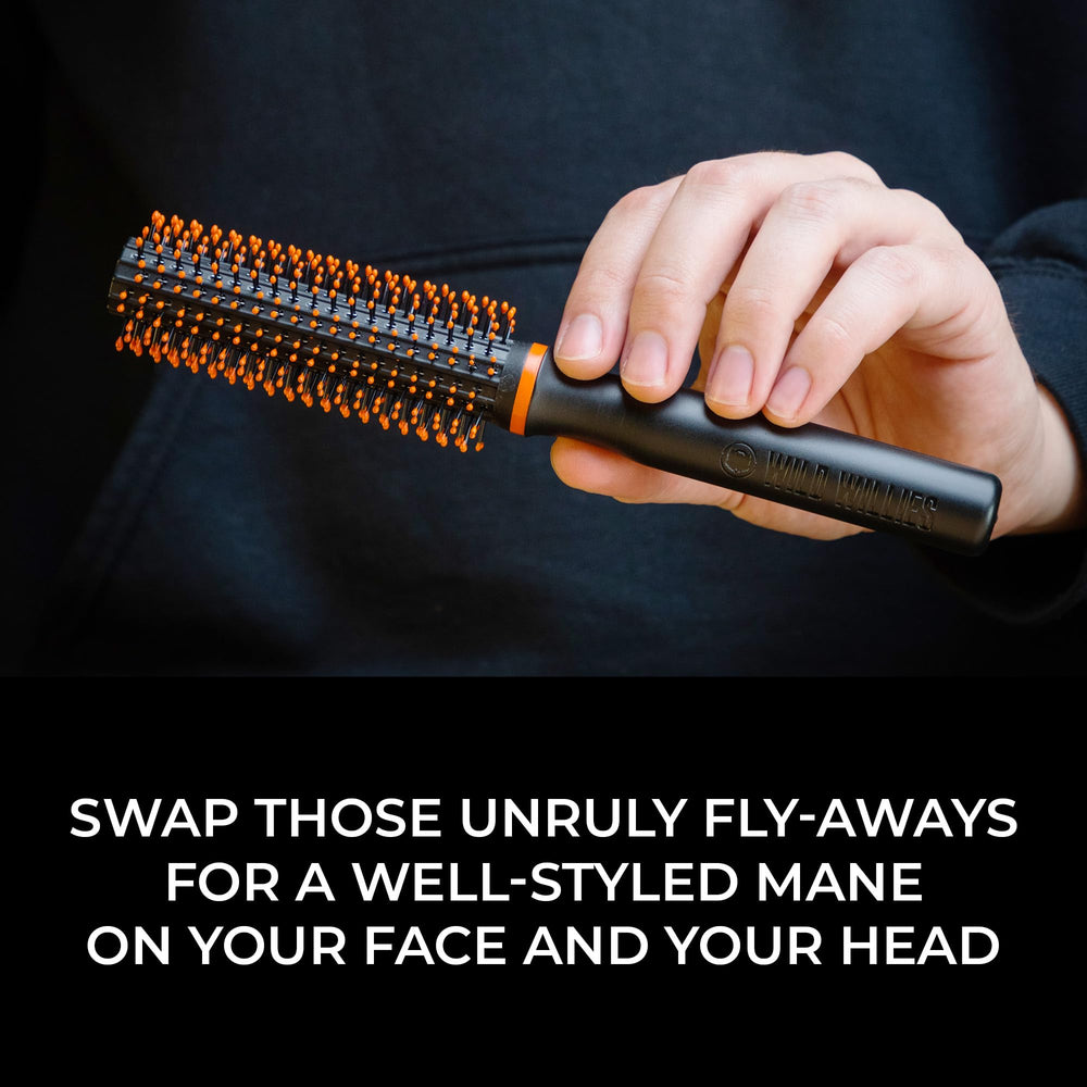 Brosse Wild Willies pour usage sec et humide, mise en forme efficace.